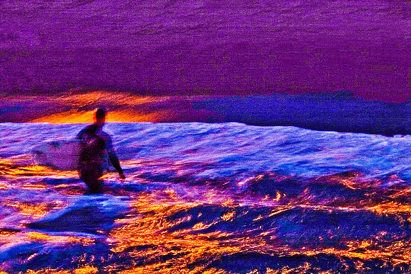 INTO THE FLAMING WATER