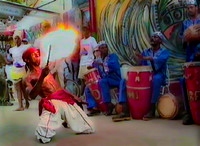 CUBAN FIRE DANCER