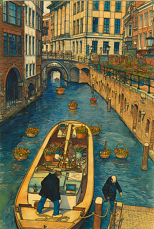 AMSTERDAM CANAL