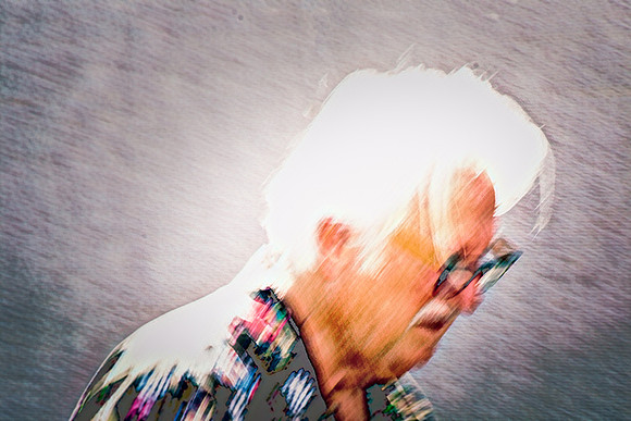 MAN ON A TRAIN
