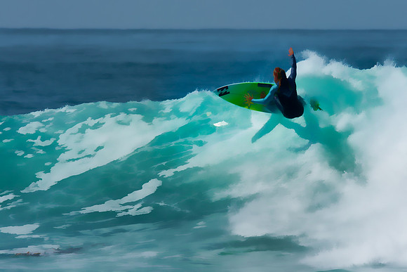 PAINTING THE WAVE