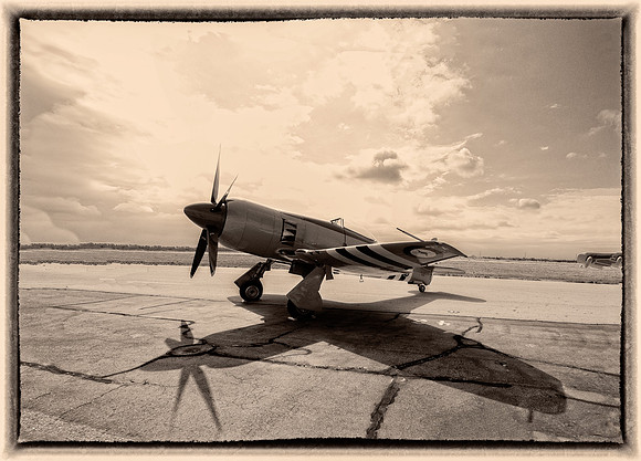 HAWKER SEA FURY AT REST