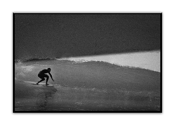 DSCF 5409 B&W Surfer 1