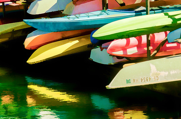 PILE O BOATS