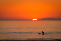 WATCHING THE SUNSET