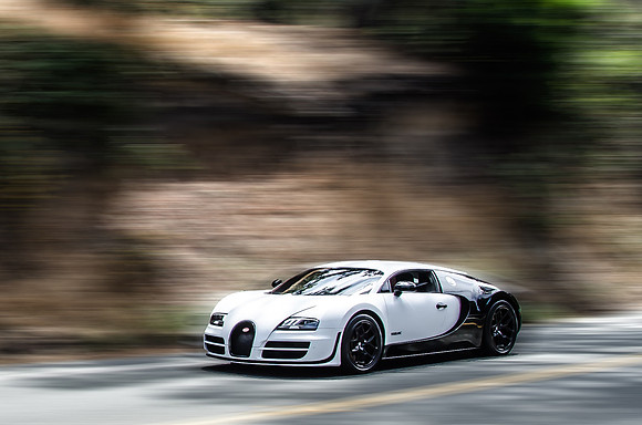 Bugatti in Black and White