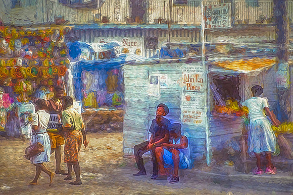 AT THE MARKET - JAMAICA