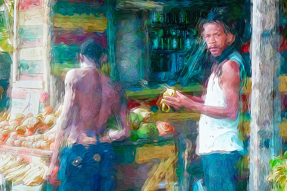DAILED AT THE ROADSIDE STAND