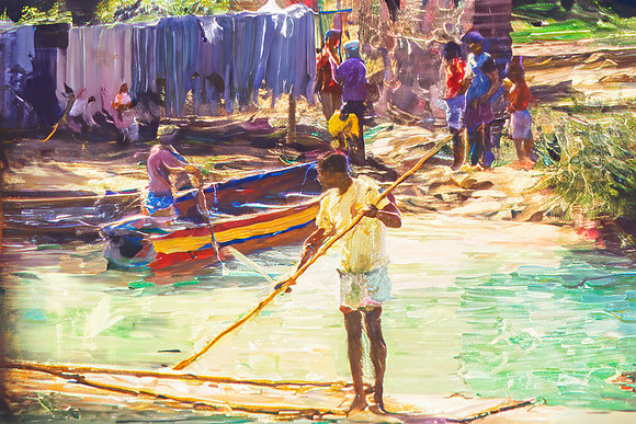 ON THE RIVER